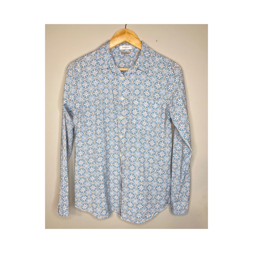 Vanheusen Retro Longsleeve Button down Shirt Blouse